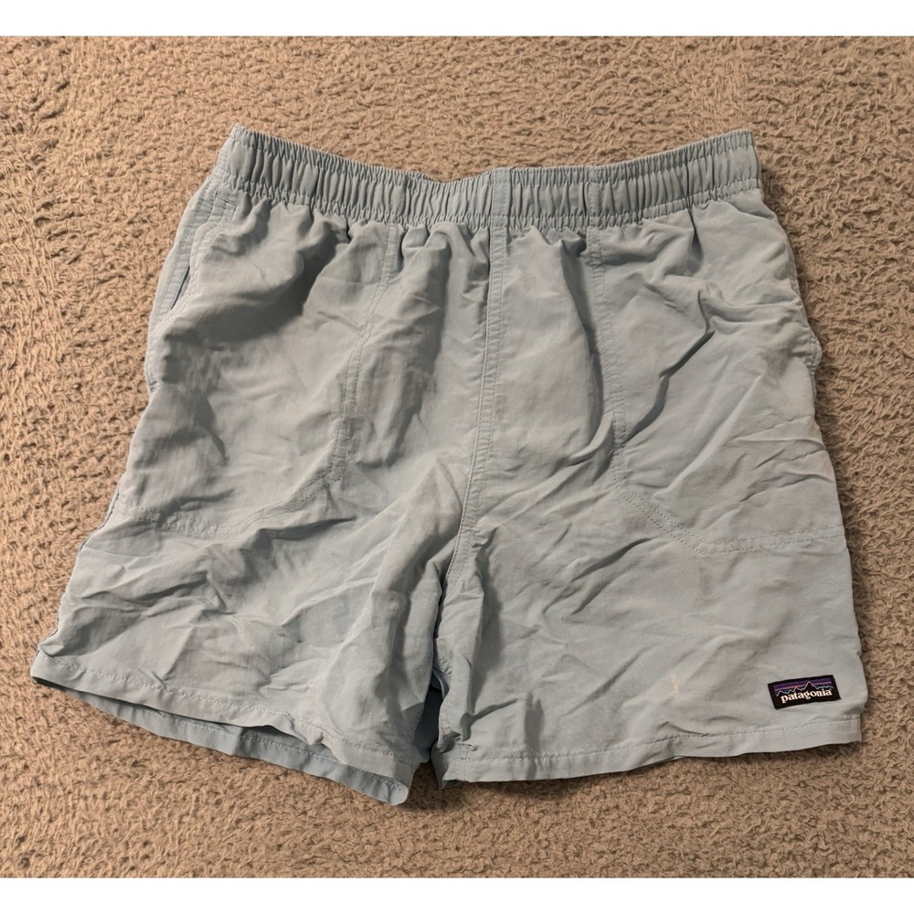 Patagonia‎ Shorts Men's 2XL Baggies Blue Mesh Lined Outdoor Hike Swim